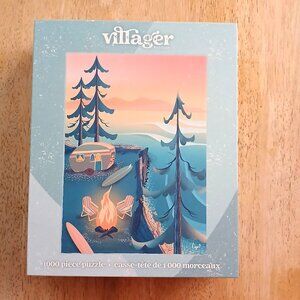Villager Puzzles Coastal Camping Jigsaw Puzzle, 1000 Pieces